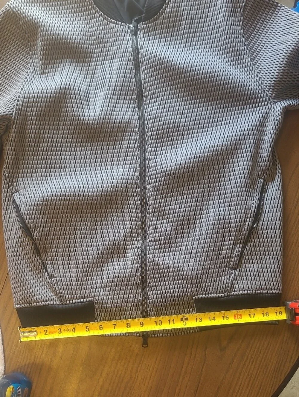 Adidas Reigning Champ X Spacer Mesh Bomber Varsity Jacket Mens M Preowned Nice